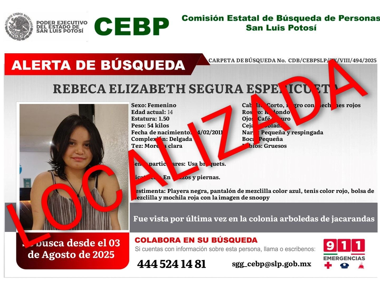 
    
        REBECA ELIZABETH SEGURA ESPERICUETA
    
    