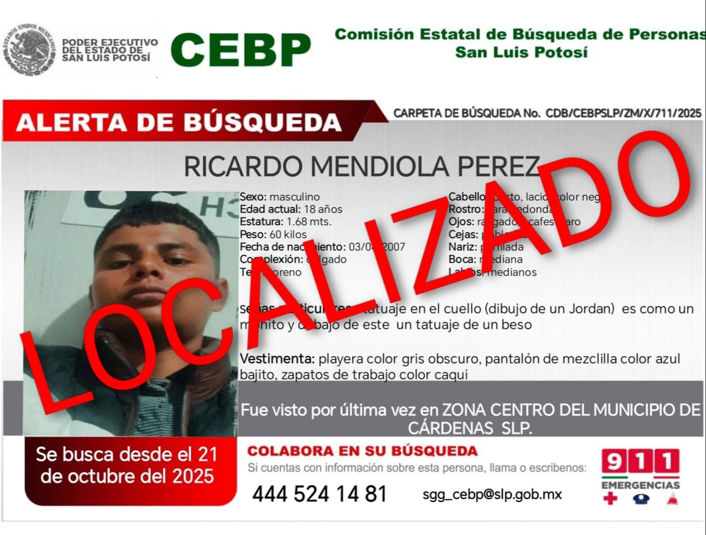 
    
        RICARDO MENDIOLA PEREZ
    
    