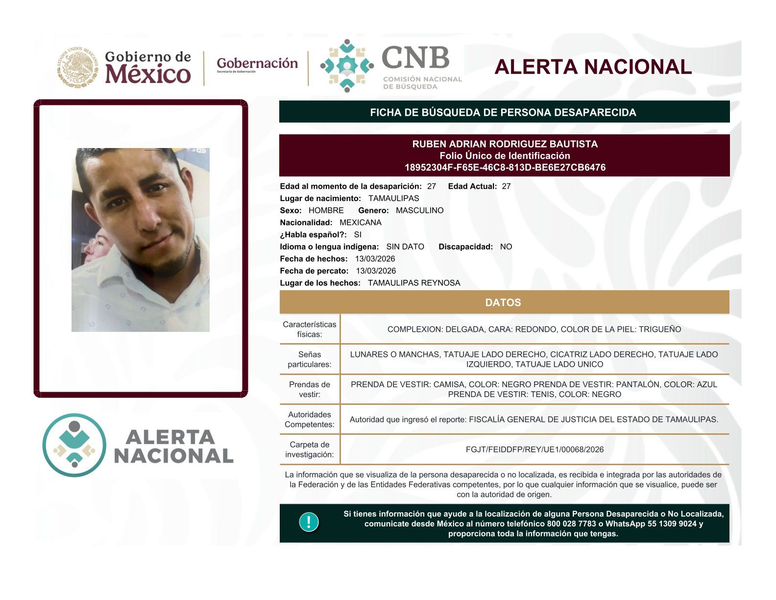 
    
        RUBEN ADRIAN RODRIGUEZ BAUTISTA
    
    