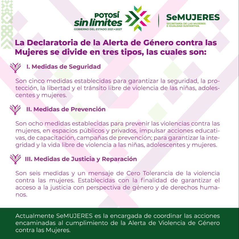 La Declaratoria de la Alerta de Género contra las Mujeres (AVGM)