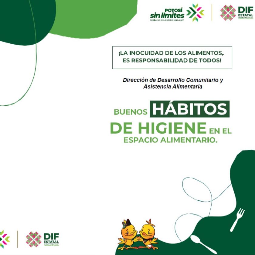 Guía Buenos Hábitos de Higiene en el Espacio Alimentario