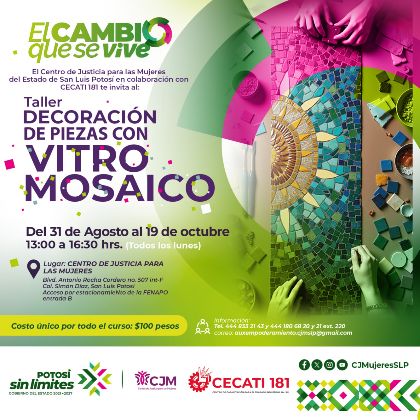 Decoración Vitro Mosaico 🔮