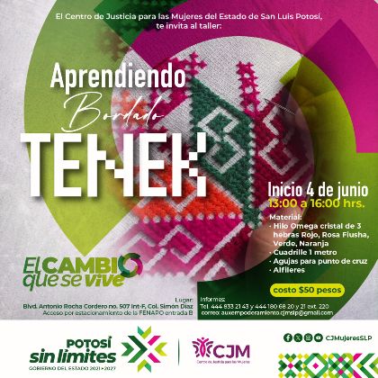 Taller Bordado Tenek 🪡