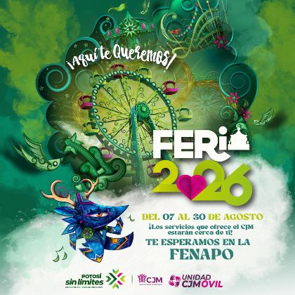 CJM en la FENAPO 2026 🎡