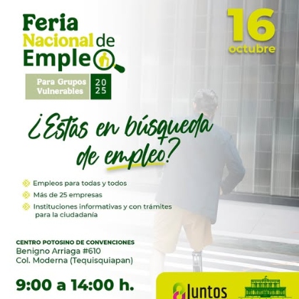 Feria Nacional de Empleo 16 OCT