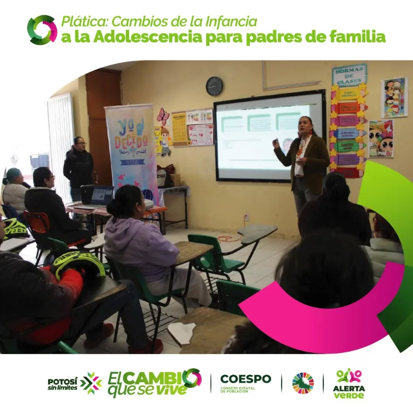 Plática: Cambios de la Infancia a la Adolescencia