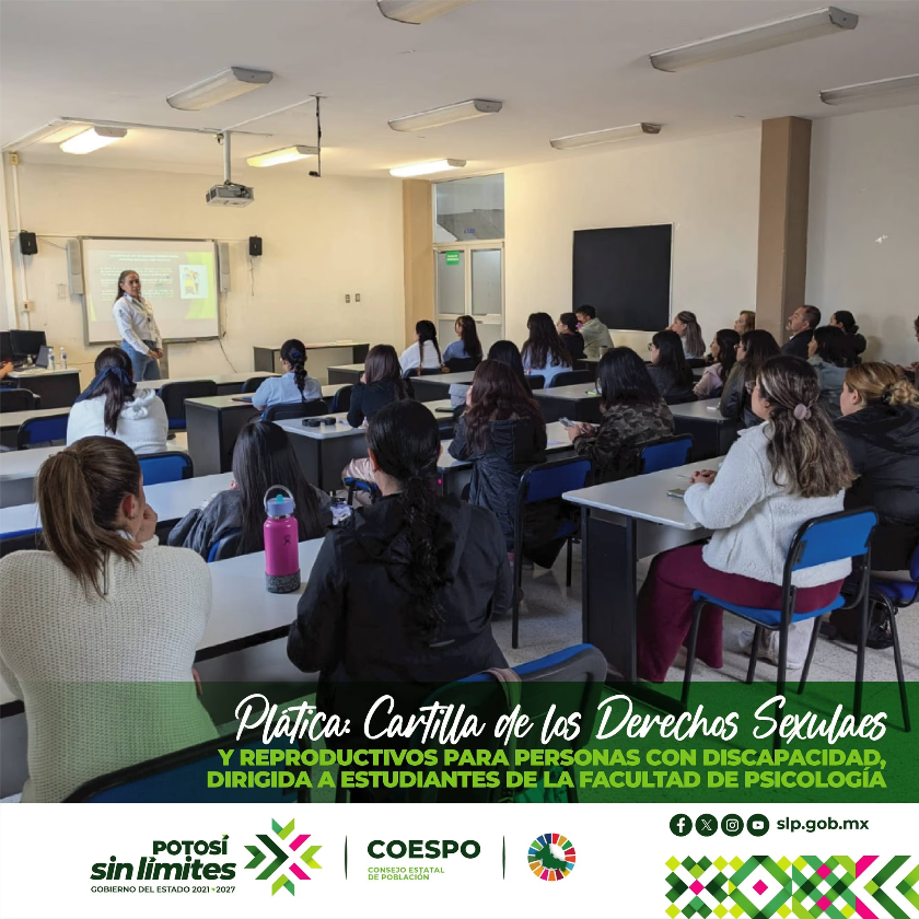 Plática Cartilla de los Derechos Sexuales y Reproductivos