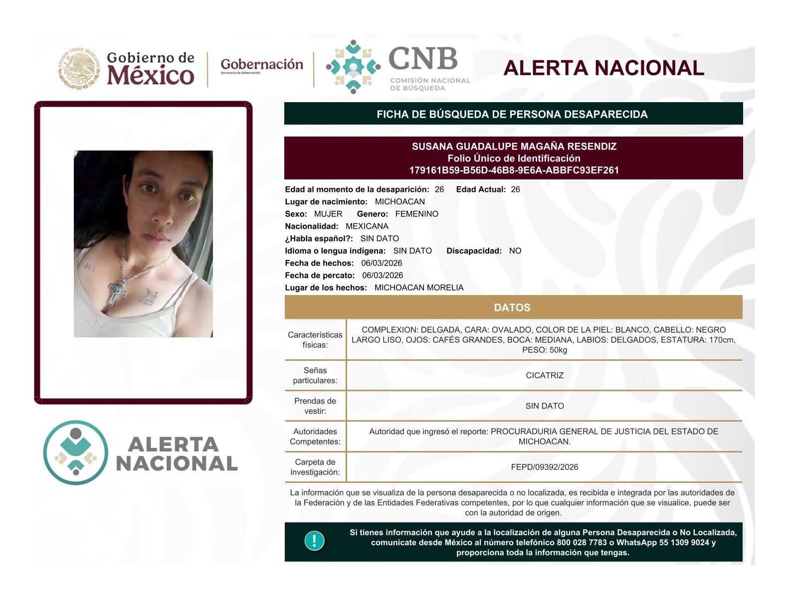 
    
        SUSANA GUADALUPE MAGAÑA RESENDIZ
    
    