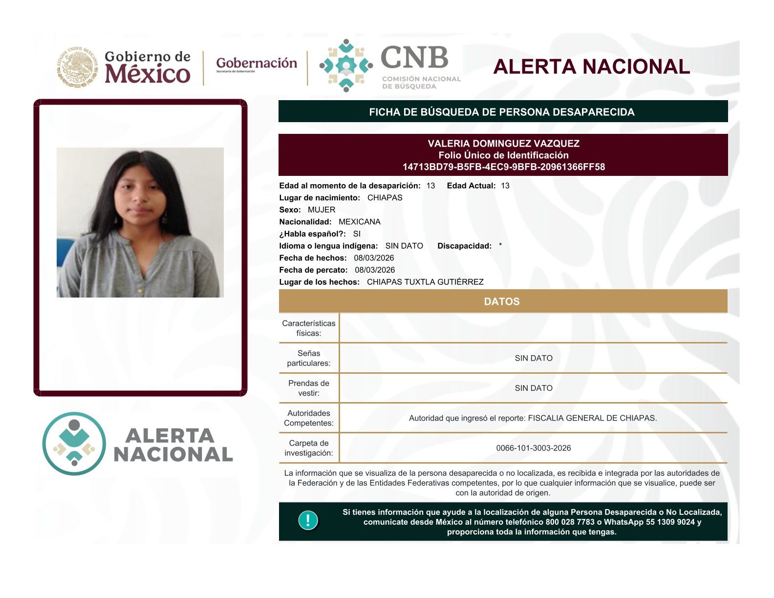 
    
        VALERIA DOMINGUEZ VAZQUEZ
    
    