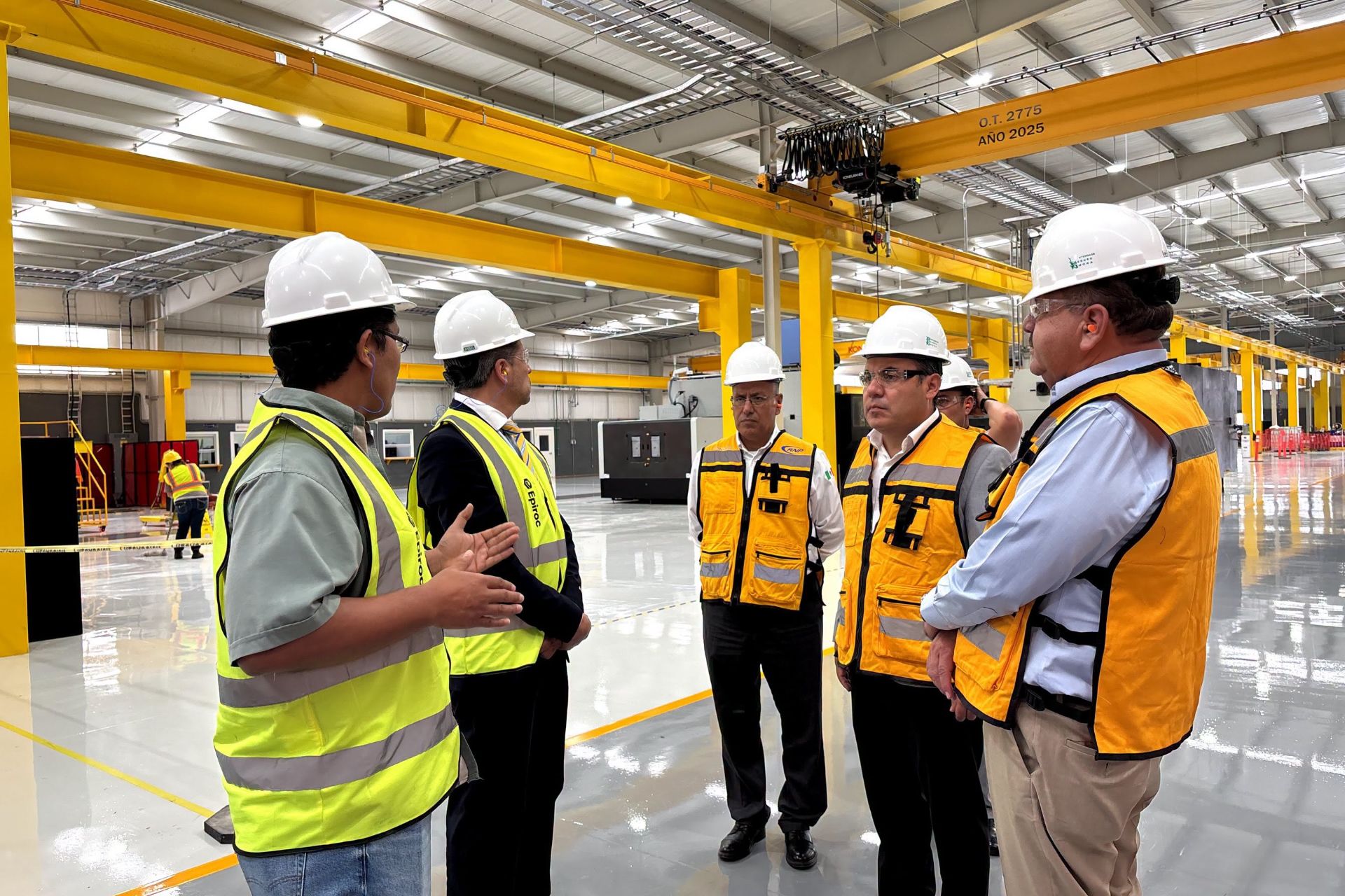 
    
        Visita de trabajo a las instalaciones de Epiroc
    
    